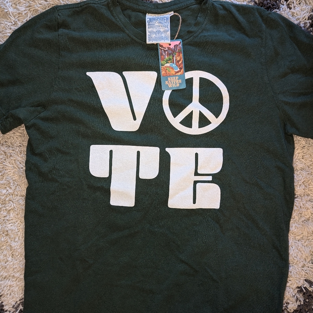 Jungmaven NWT Baja Vote Tee